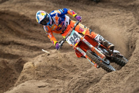 Jeffrey Herlings ajaa viikonloppuna Amerikan huippukuljettajia vastaan. Kuva: Ray Archer