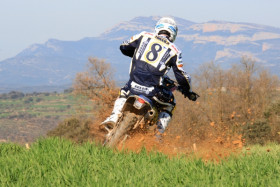 Marko Tarkkala vauhdissa. Kuva: Xracing