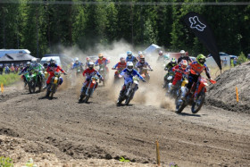 MX1 -luokan startti Raumalta. Kuva: Jani Hovi / Xracing