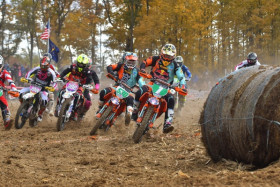 GNCC-kaudella ajettiin yhteensä 13 osakilpailua. Kuva: K. Hill