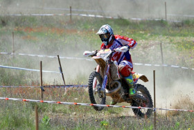 Steve Holcombe jatkoi hyvää vauhtia. Kuva: Kari Salminen