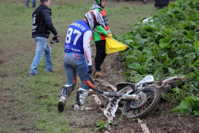 Jere Haaviston erä jäi kesken. Kuva: Jani Hovi / Xracing