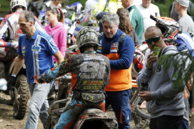 Nathan Watson voitti Enduro 1-luokan sunnuntaina Ruotsissa. Kuva: Future7media