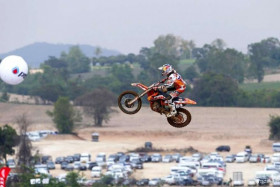Jeffrey Herlings on ollut voittamaton tähän asti Thaimaassa. Kuva: Ray Archer