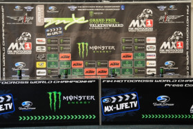 Mediakeskuksessa on myös kaikki valmiina kilpailua varten.