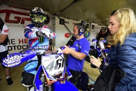 Romain Febvre nähdään Yamahan ohjaimissa ainakin kolme seuraavaa vuotta. Kuva: Yamaha