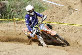 Juha Puotsaari kaasutteli veteraanien viikonlopun kokonaispisteiden ykköseksi. Kuva: Kari Salminen