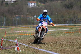 Sanna Kärkkäisen menoa Italiassa. Kuva: Jani Hovi / Xracing