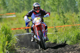 Marko Tarkkala lähtee jahtaamaan SM-kultaa kotikilpailuunsa. Kuva: Jani Hovi / Xracing