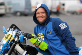 Eero Remes oli tyytyväinen suoritukseensa Forssassa. Kuva: Jani Hovi / Xracing