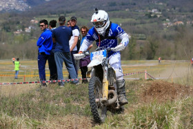 Juha Puotsaari oli veteraanien kolmanneksi nopein Italiassa lauantaina. Kuva: Jani Hovi / Xracing