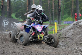 Jani Tanhuanpää otti EM-mitalin.