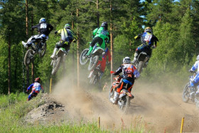 Raumalla kaasuteltiin hienoissa olosuhteissa. Kuva: Jani Hovi / Xracing
