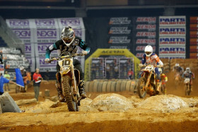 Colton Haaker aloitti kauden vauhdikkaasti. Kuva: Husqvarna