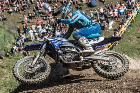 Arnaud Tonus ajoi Loketissa ensimmäistä kertaa vuoden 2018 pyörällä kisaolosuhteissa. Kuva: Yamaha