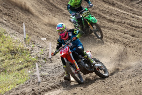 Toni Eriksson lähtee kauden päätökseen MX1-luokan pistekärkenä. Kuva: Jani Hovi / Xracing