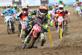 Sampo Rainio johtaa MXC/A-luokan SM-sarjaa ennen kauden päätöstä. Kuva: Jani Hovi / Xracing