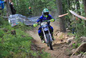 Matthew Phillips on vahvimmin kiinni yleiskilpailun voitossa. Kuva: Jani Hovi / Xracing