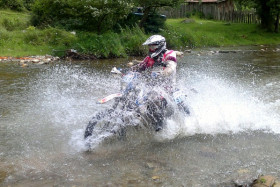 Riku Ruokolahti päivän maalijoessa. Kuva: Ari Ahlsten