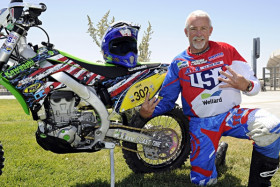 Kotkan Six Days Endurossa suomalaisen Jarkko Vainion joukkuekaverinakin ajaneen Jeff Fredetten 34. Six Days Enduro käynnistyy Argentiinassa. Kuva: FIM