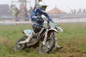 Eemil Pohjola ajoi hyvän päivän keskiviikkona. Kuva: Kari Salminen