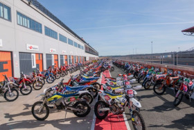 Tänään aamulla suljettu varikko tyhjenee pyöristä päivän ajaksi. Kuva: ISDE tiedotus