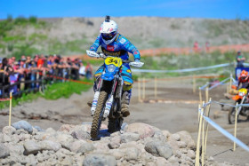 Eero Remes vauhdissa Vantaalla. Kuva: Kari Karttiala