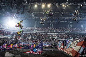 Helsingin showssa nähdään myös suomalaisia. Kuva: Nitro Circus