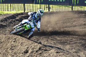 Söderberg vauhdissa Valkenswaardissa. KuvaICE1RACING