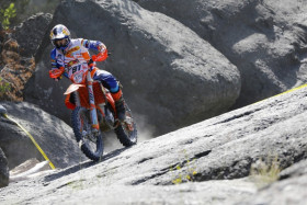 Nathan Watson ajoi tänään Kreikan helteessä voittoon. Kuva: Future7media