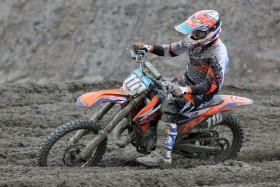 Lari Jukola on MX125 -luokan kärjessä. Kuva: Jani Hovi / Xracing