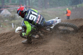 Roni Kytönen otti MX2-luokan SM-hopeaa. Kuva: Jani Hovi / Xracing