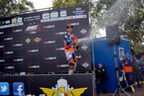 Jeffrey Herlings oli pikkuluokan nopein kuljettaja Italiassa. Kuva:Taglioni S.
