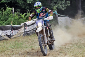 Hugo Svärd viihtyi Unkarin kuumuudessa. Kuva: Kari Salminen